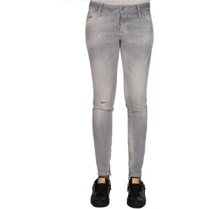 DSQUARED2 Womens Mid Rise Jeans Grey - Women - Grey