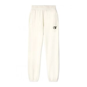 OFF WHITE Womens OW Cuff Sweatpant - Women - Stone > Cream