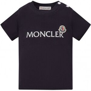 MONCLER ENFANT Baby Classic Branding Tee Navy - KIDS - Navy