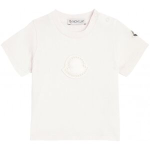 MONCLER ENFANT Baby Logo T-shirt Pink - KIDS - Pink