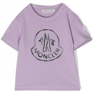 MONCLER ENFANT Kids Bell Logo T Shirt - KIDS - Purple