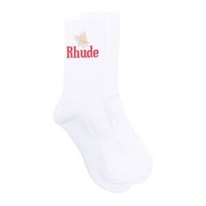 RHUDE Eagles Socks White - Unisex - White