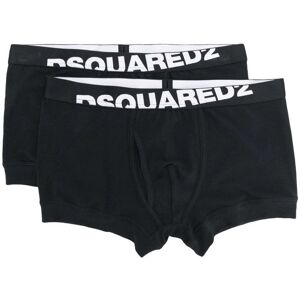 DSQUARED2 2 Pack Cotton Boxers Black - Men - Black