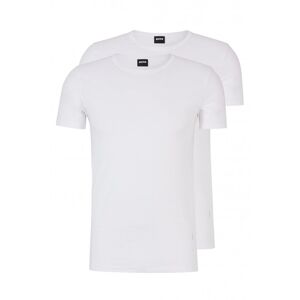 Boss 2 Pack Modern Cotton T-shirts White - Men - White