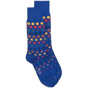 PAUL SMITH English Spot Socks Blue - Unisex - Blue