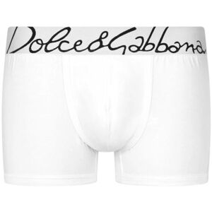 Dolce & Gabbana Oversize Logo Waistband Boxers White - Men - White