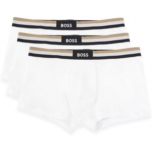 Boss Trunk 3 Pack Boxer Shorts White - Men - White