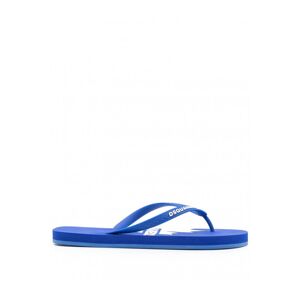DSQUARED2 Branded Flip Flops Blue - Men - Blue