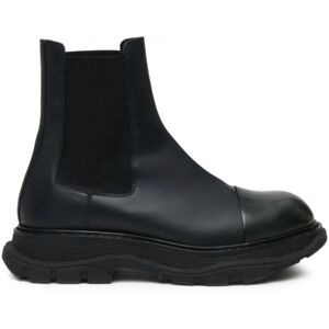 ALEXANDER MCQUEEN Chelsea Winter Boots Black - Men - Black