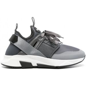 TOM FORD Jago Neoprene Sneakers Grey - Men - Grey