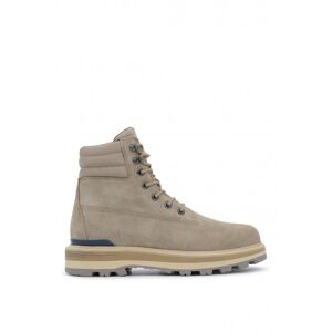 MONCLER Peka Hiking Boots Brown - Men - Brown > Tan > Cream