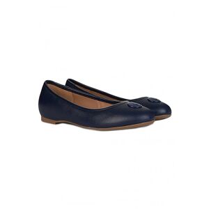 ARMANI Women's Ballet Pumps Navy - Women - Navy - Size: 40 (uk 7)