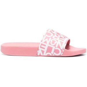 MONCLER Womens Jeanne Slides Pink - Women - Pink