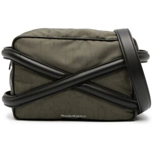 ALEXANDER MCQUEEN Harness Camera Bag Khaki - Men - Green