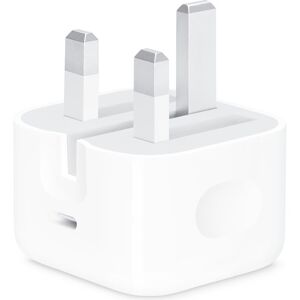 Apple 20W USB-C Power Adapter for iPhone 8 or later, iPad Pro - White