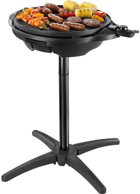 George Foreman Indoor/Outdoor 22460 Health Grill - Silver / Black