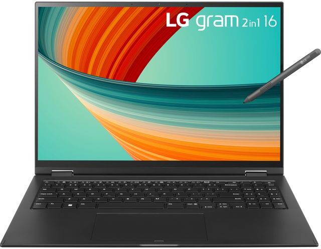 LG gram 16" 2-in-1 Laptop - Intel® Core™ i7, 1 TB SSD, 16 GB RAM - Black