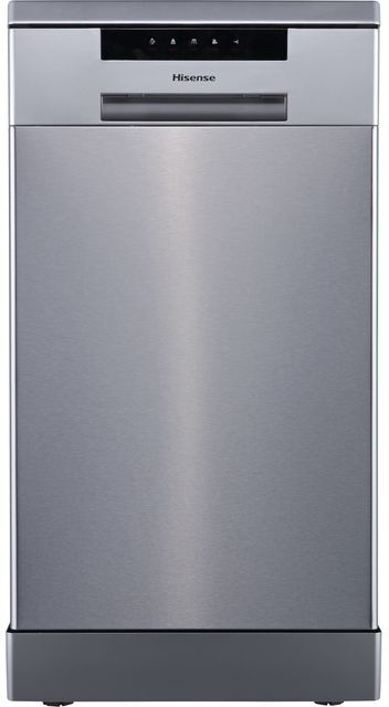 Hisense HS523E15XUK Slimline Dishwasher - Stainless Steel - E Rated