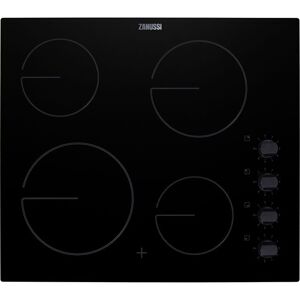 Zanussi ZHRN640K 59cm Ceramic Hob - Black