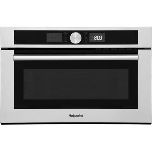 Hotpoint Class 4 MD454IXH Built In 38cm Tall Compact Microwave - Stainless Steel