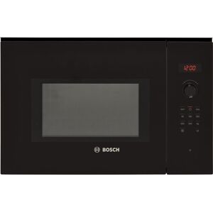 Bosch Series 4 BFL553MB0B Built In 38cm Tall Compact Microwave - Black