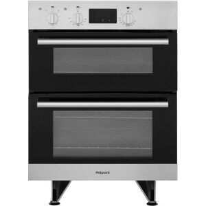 Hotpoint Class 2 DU2540IX Built Under Electric Double Oven With Feet - Stainless Steel - A/A Rated