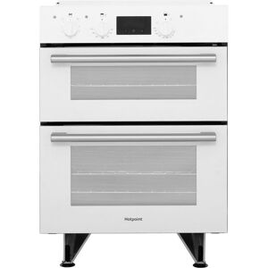 Hotpoint Class 2 DU2540WH Built Under Electric Double Oven With Feet - White - A/A Rated