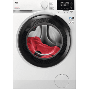 AEG ProSteam® Technology LFR71844B 8kg Washing Machine with 1400 rpm - White - A Rated