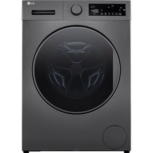 LG Steam™ F2T208SSE 8kg Washing Machine with 1200 rpm - Dark Silver - B Rated