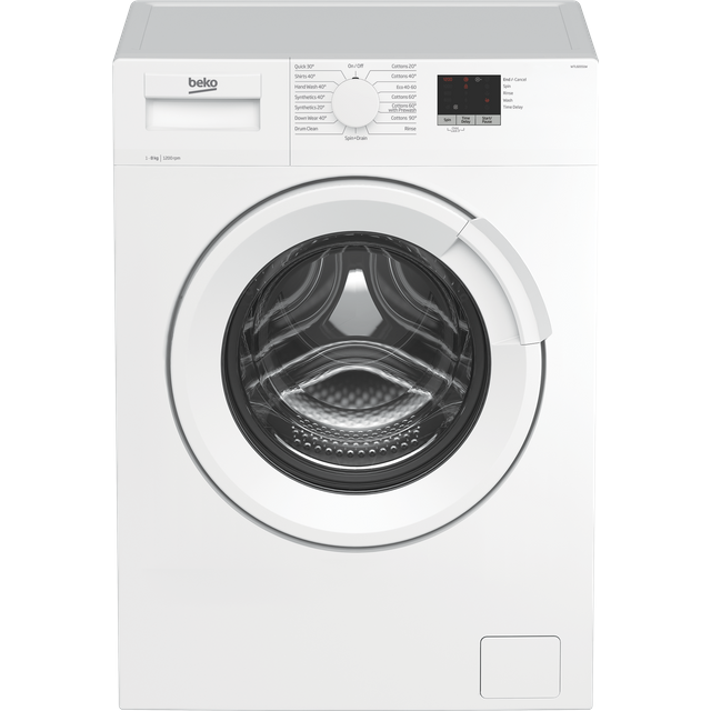 Beko WTL82051W 8kg Washing Machine with 1200 rpm - White - C Rated