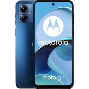 Motorola Moto G14 128GB 4G SIM Free Smartphone - Sky Blue