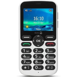 Doro 5860 Black / White 2.4 128MB 4G Unlocked & SIM Free Mobile Phone