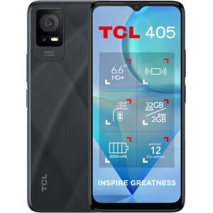 TCL 405 32GB 4G SIM Free Smartphone - Dark Grey