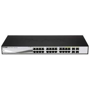 D-Link 24 PoE 10/100/1000 Base-T port with 4 x 1000Base-T /SFP ports