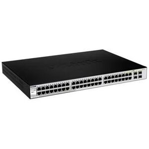 D-Link 48-port 10/100/1G Smart Switch +4 RJ45/SFP