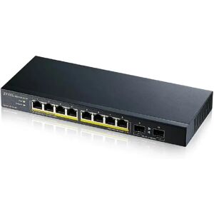 Zyxel GS1100-10HP 8-Port Unmanaged Desktop Gigabit PoE+ Switch