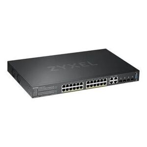 Zyxel GS2220-28HP NebulaFlex Pro 24-Port Layer 2 Managed Rackmount Gigabit PoE+ Switch
