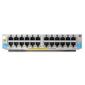 Enterprise 24-Port Gigabit Ethernet PoE+ Expansion Module for for HPE Aruba 5406R Series