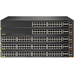 HP Enterprise Aruba 6200M 48-Port 36G 12SR5 Class6 PoE 4SFP+ L3 Rack Mountable Managed Network Switch