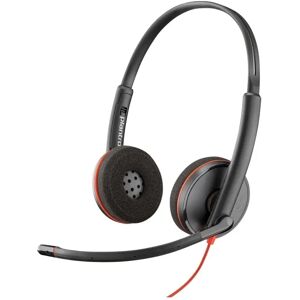 Poly Blackwire 3220 Double Sided On-ear USB Headset