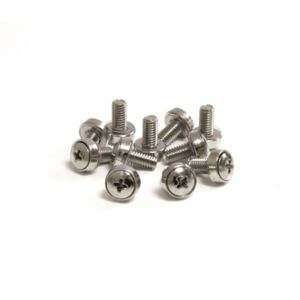 Startech 50 Pkg M6 Mounting Screws for Server Rack Cabinet