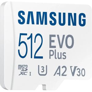 SAMSUNG EVO Plus 512GB UHS-1 Micro SD Card Memory Card + SD Adapter