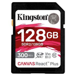 Verbatim Kingston Canvas React 128GB SDXC Memory Card