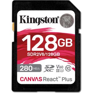 Kingston Canvas React Plus 128GB SDXC Memory Card