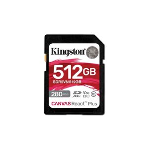 Kingston Canvas React Plus 512GB SDXC Memory Card