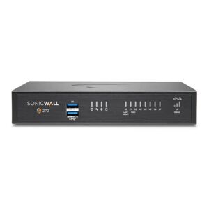Dell SonicWall TZ270 - Essential Edition - security appliance - with 1 year TotalSecure - GigE - desktop