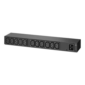 APC Basic Rack PDU - Power distribution unit rack-mountable - AC 100-240V - input_IEC 60320 C20 - output connectors_ 13