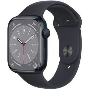 Apple Watch Series 8 GPS 45mm Midnight Aluminium Case with Midnight Sport Band - Regular