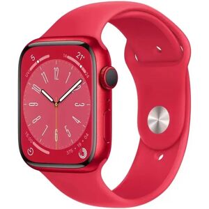 Apple Watch Series 8 GPS 45mm PRODUCTRED Aluminium Case with PRODUCTRED Sport Band - Regular