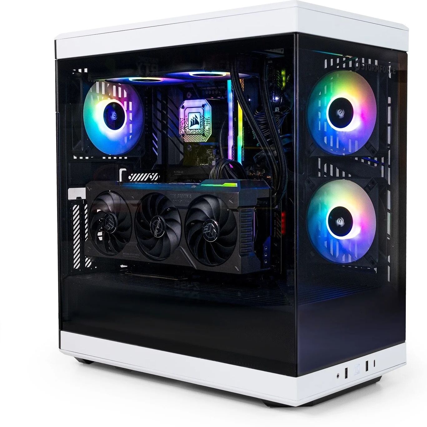 StormForce Prism Core i7-14700KF 32GB 2TB RTX 4080 Super Windows 11 Gaming Desktop